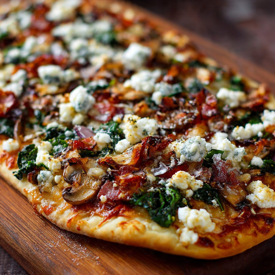 Homemade Flatbread Pizza