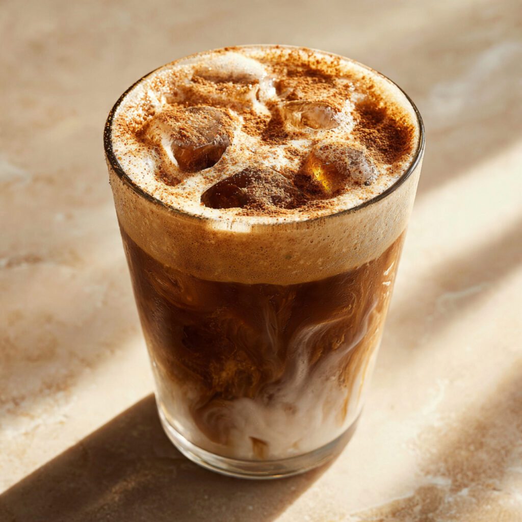 Iced Brown Sugar Oat Milk Shaken Espresso