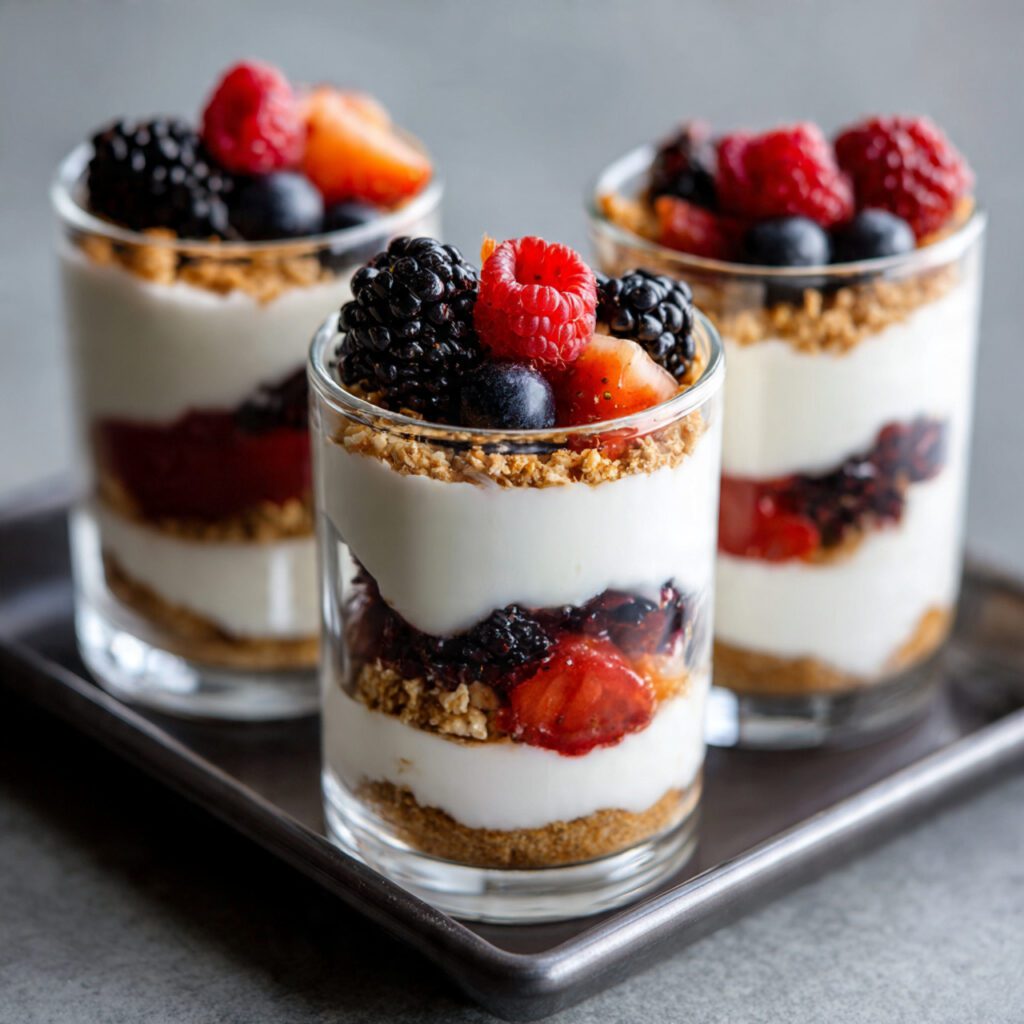 Fruit & Yogurt Parfait Tray