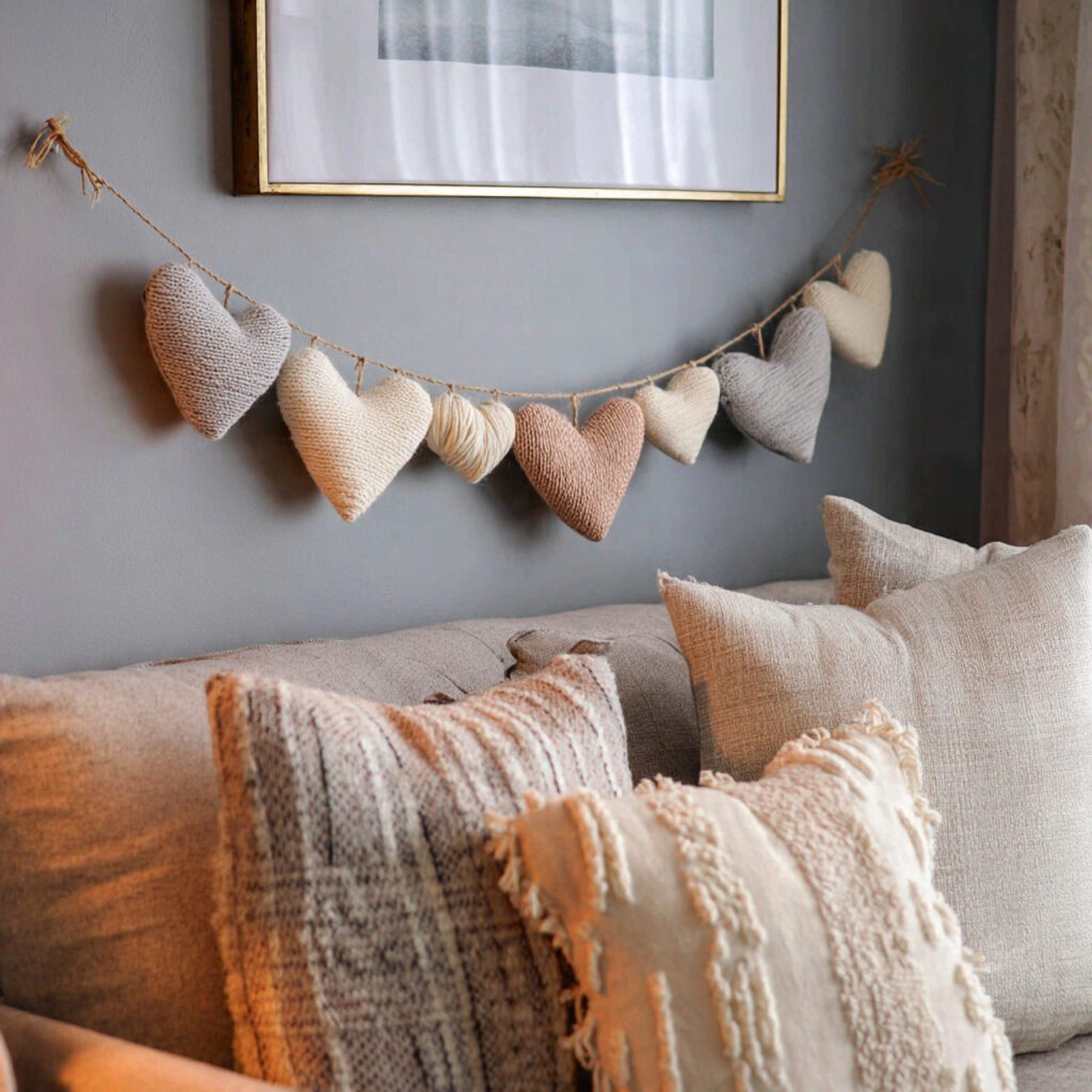 Heart-Themed Wall D&eacute;cor