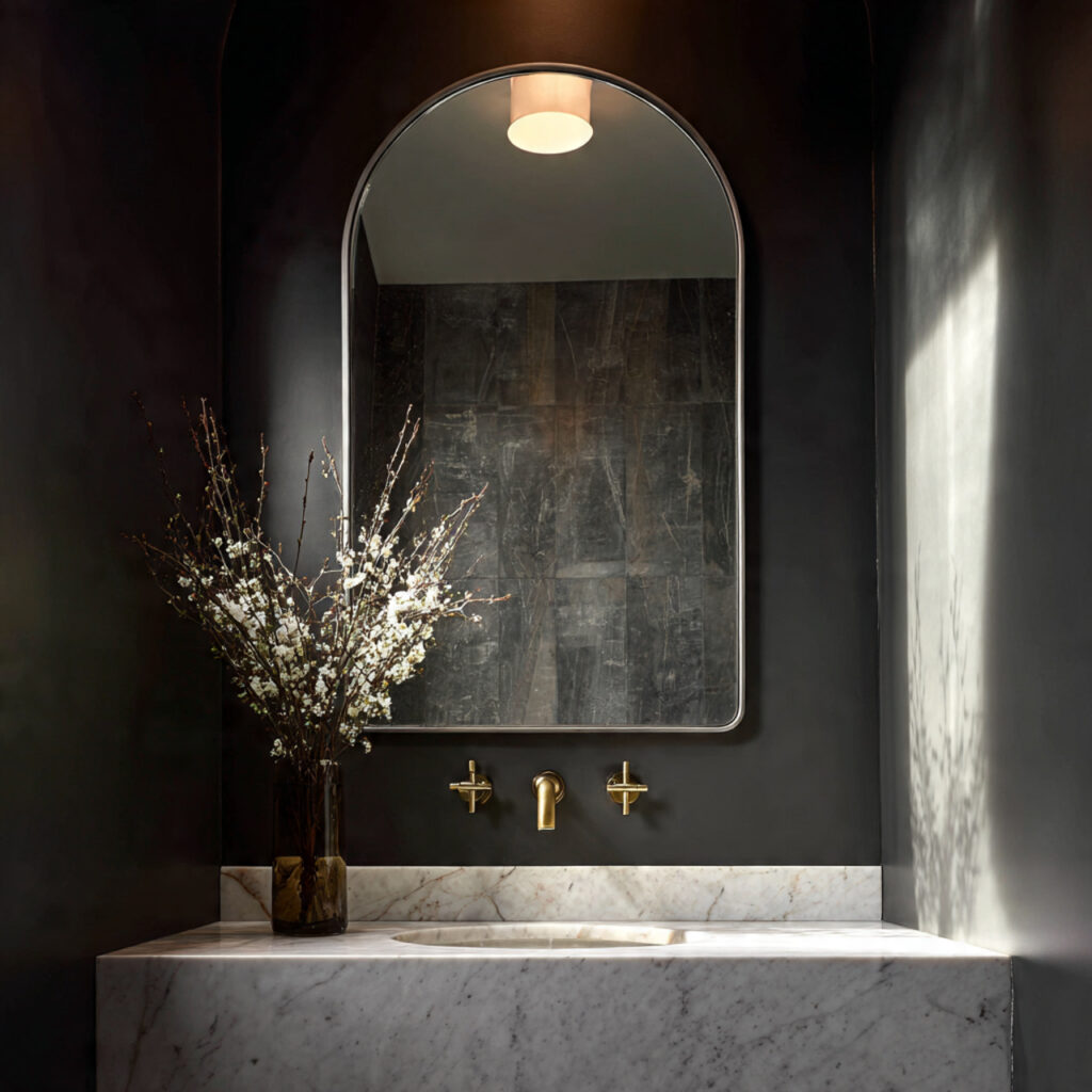 Statement Mirror for a Stylish Focal Point