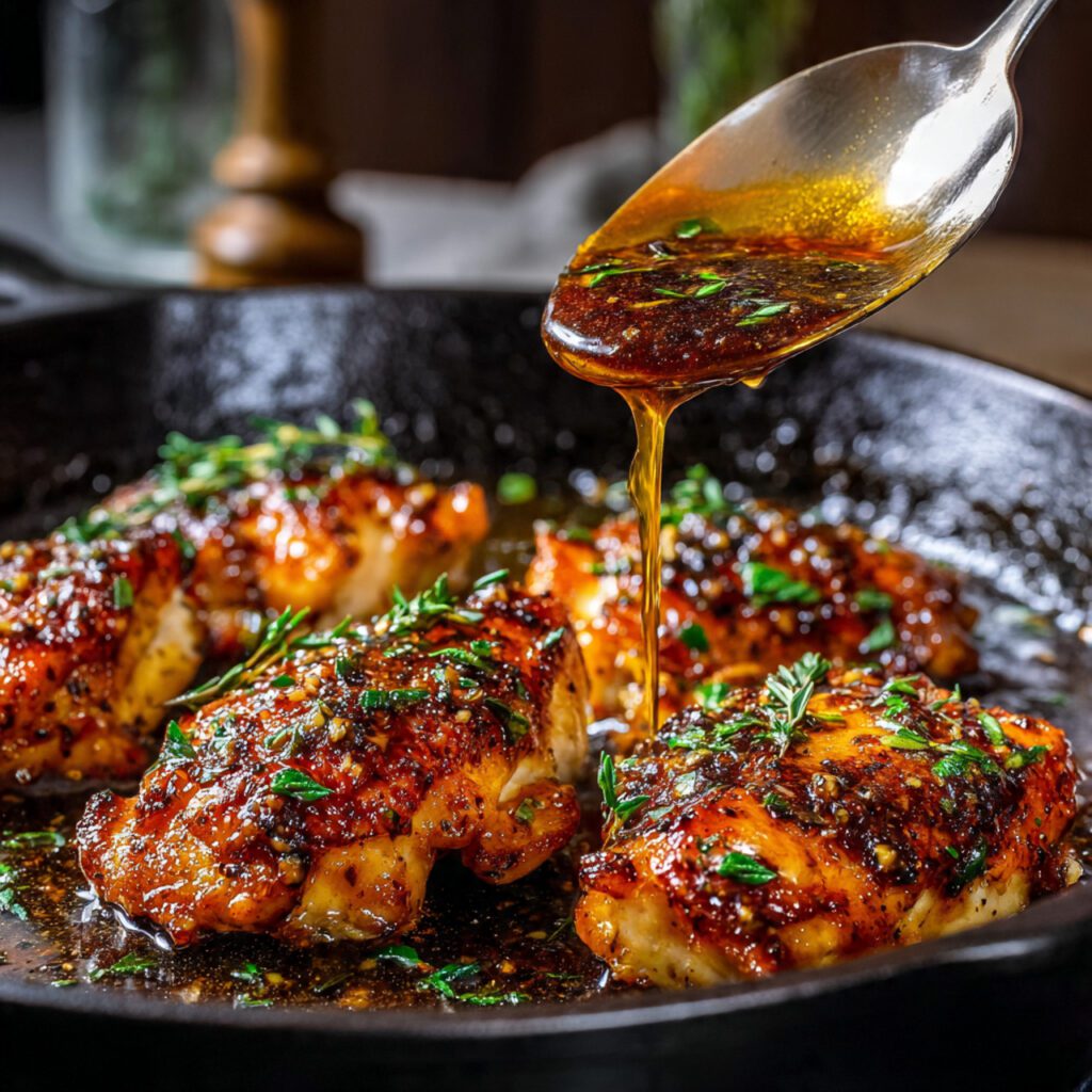 One-Pan Honey Garlic Chicken