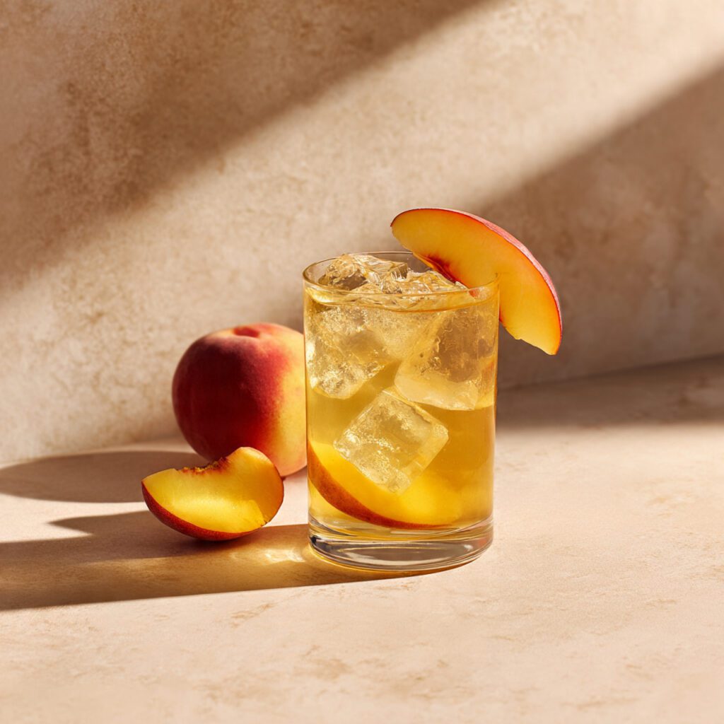 Peach Green Tea Lemonade