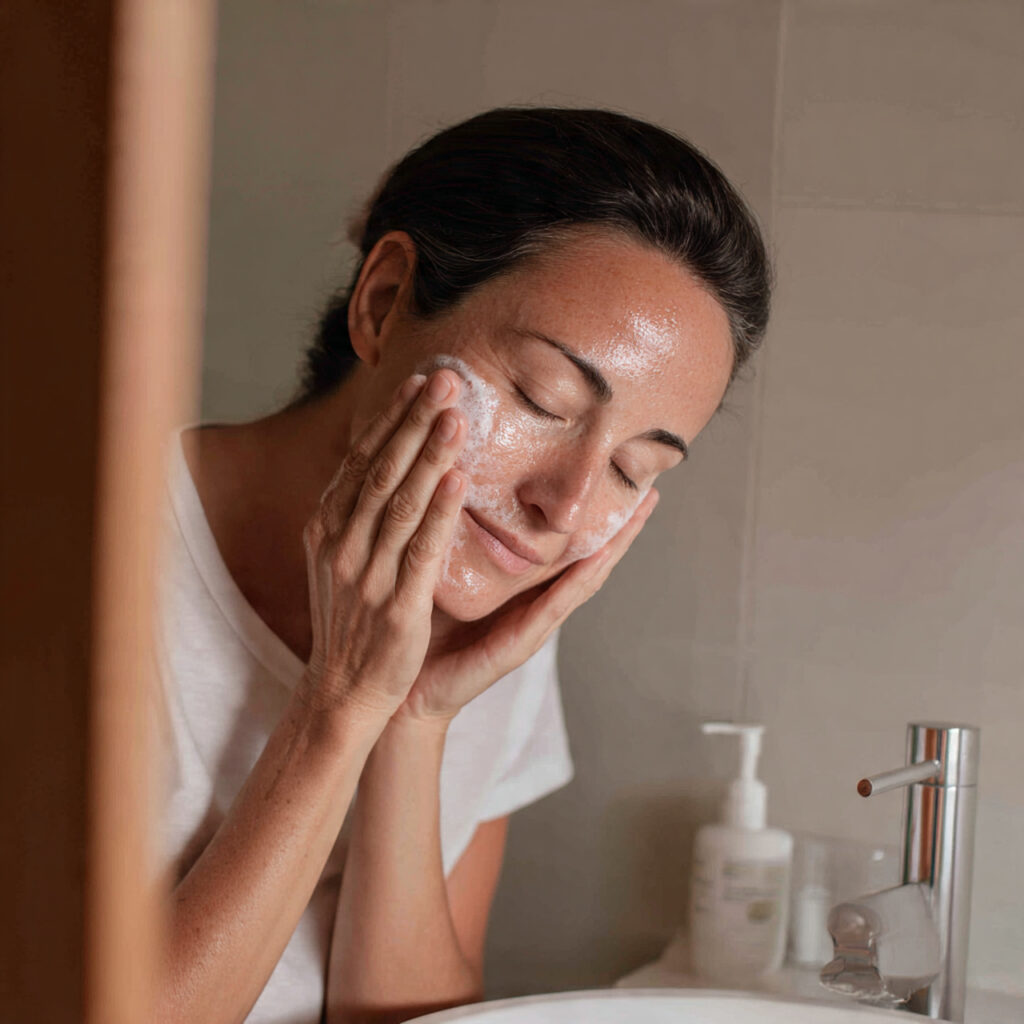 Cleanse Gently Without Overwashing