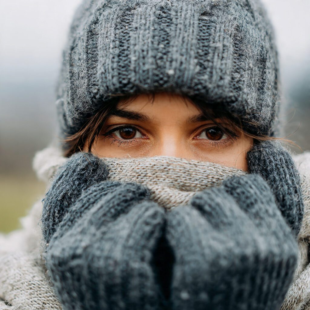 Protect Skin from Cold Air and Wind