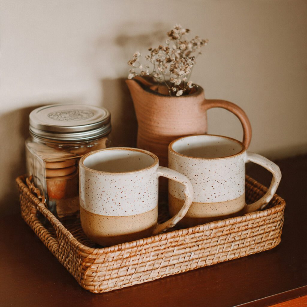 Romantic Coffee or Tea Lover Basket
