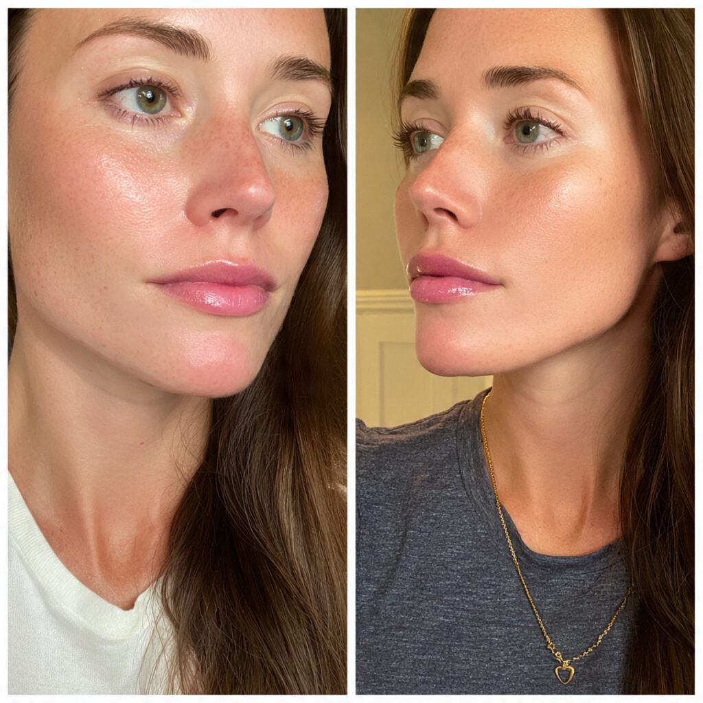 Support Lip and Neck Skin Before Bed