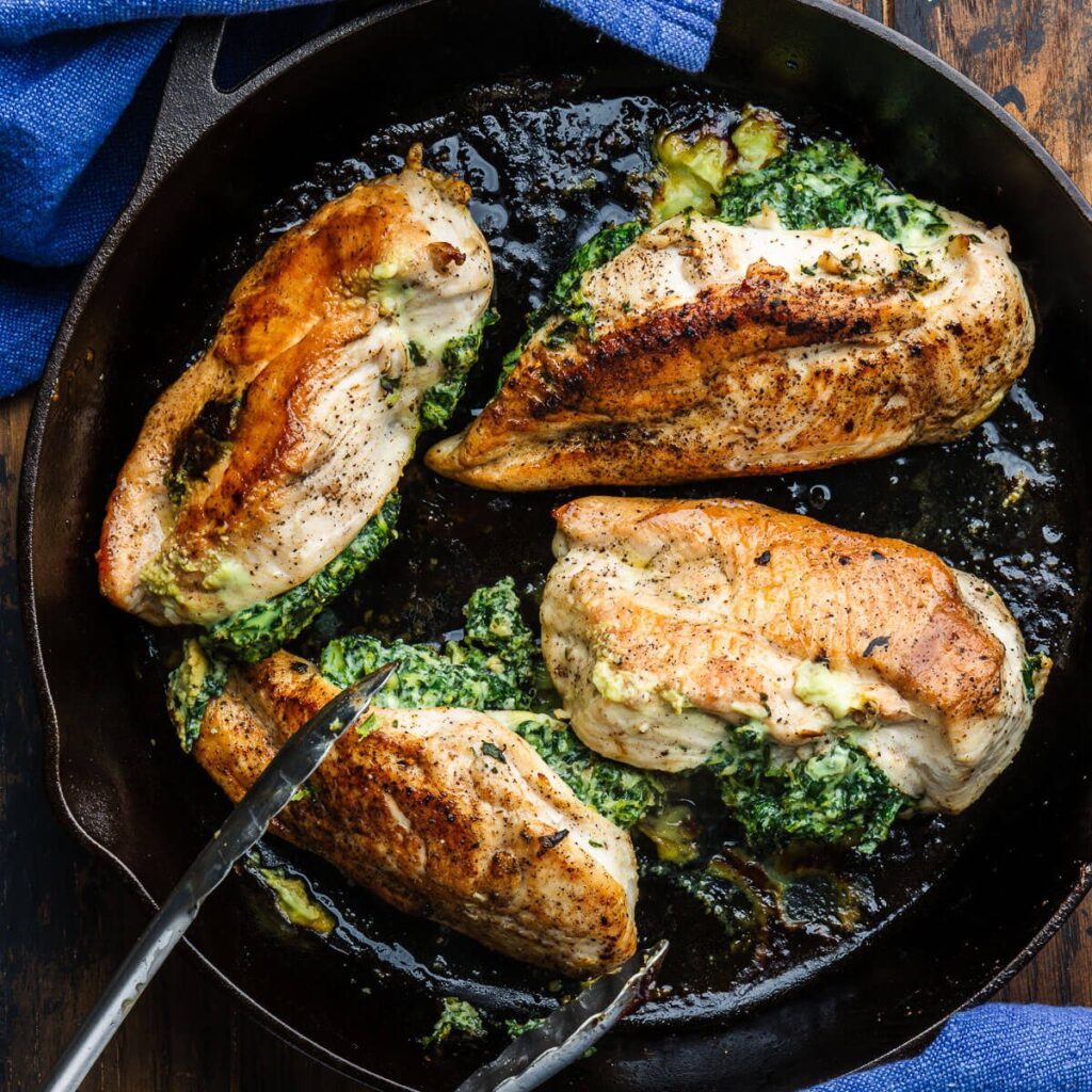 Spinach Stuffed Chicken Breast