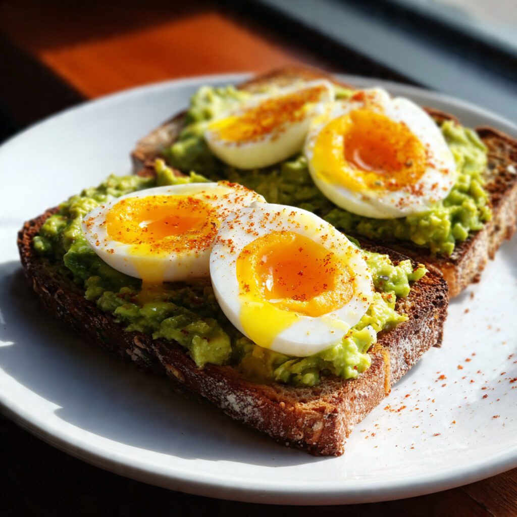 Avocado Toast with Eggs