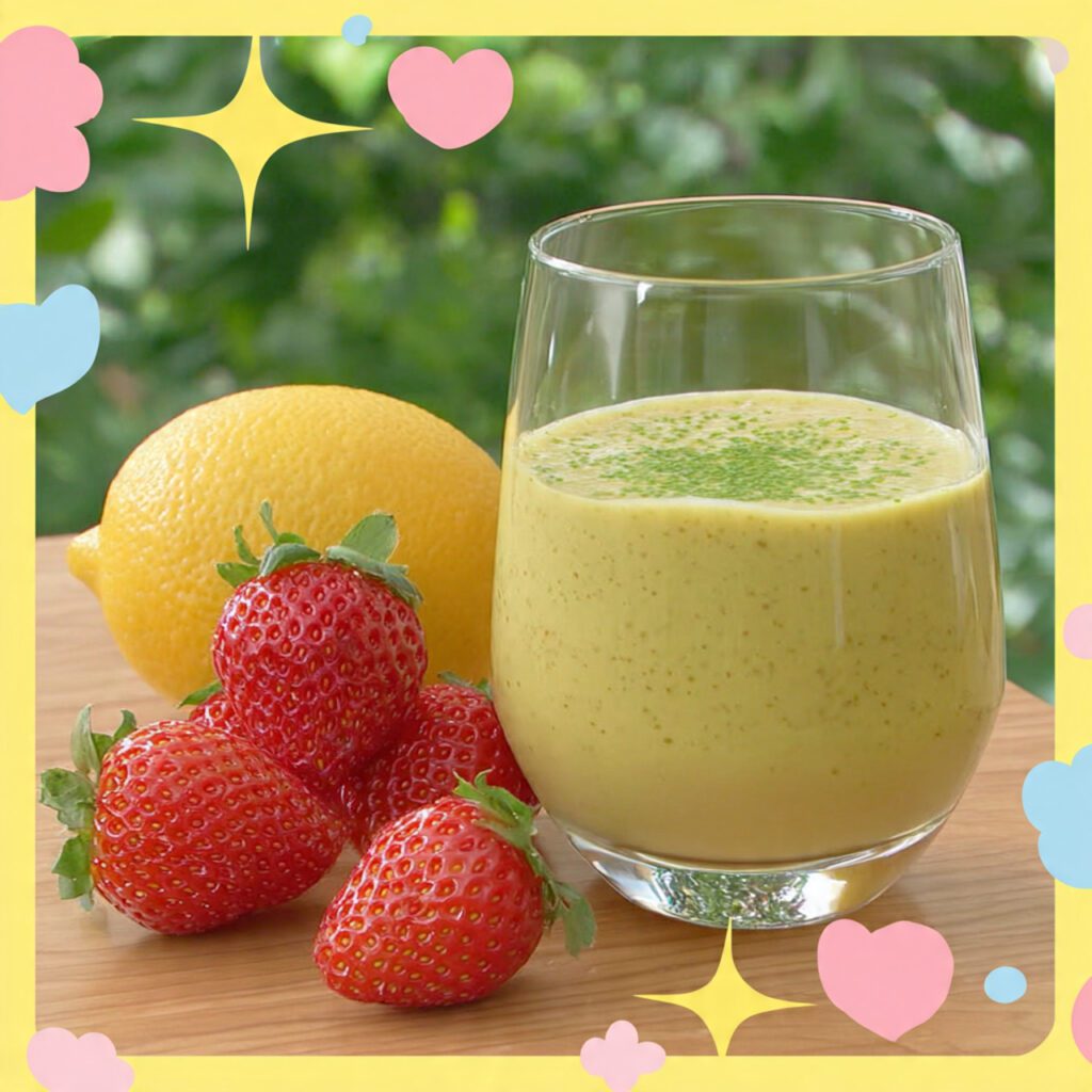 Breakfast Smoothie with Protein & Fiber