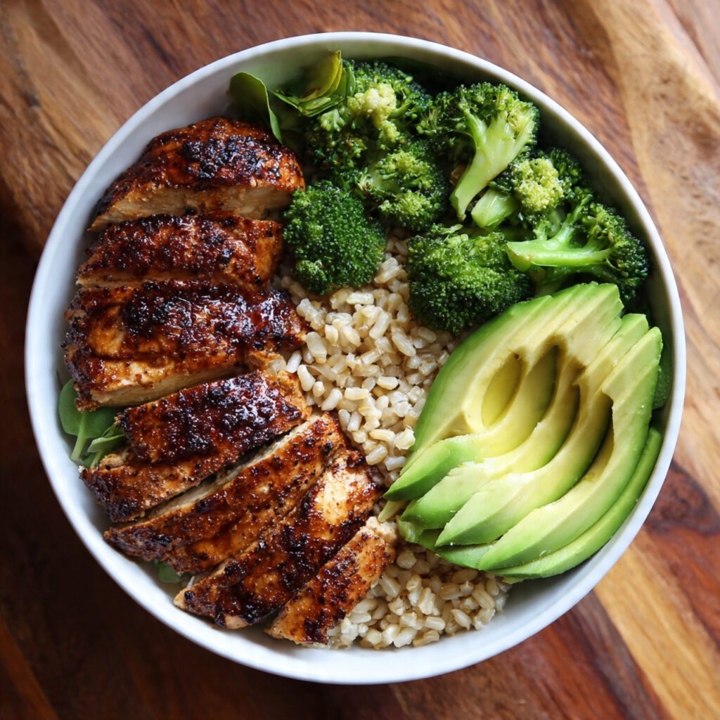 Chicken & Brown Rice Power Bowl