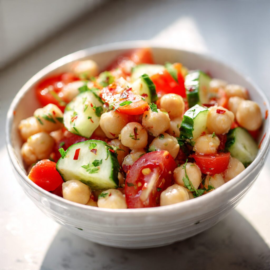 Chickpea Salad Bowls