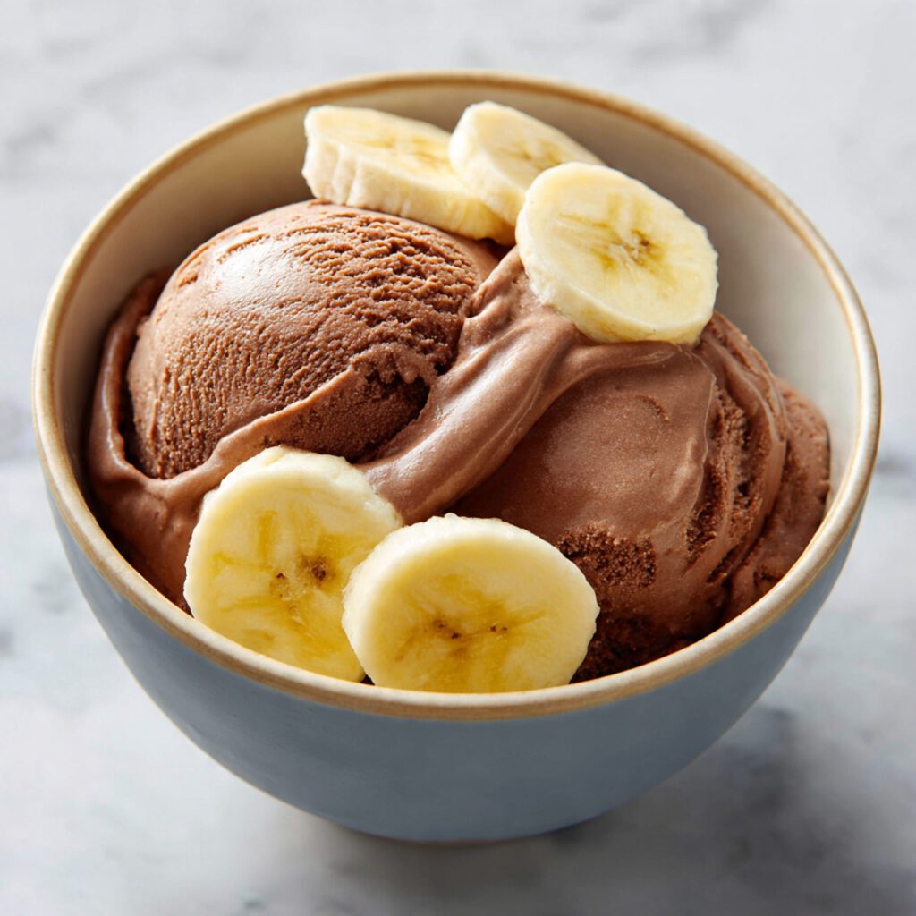 Chocolate Banana Ice Cream