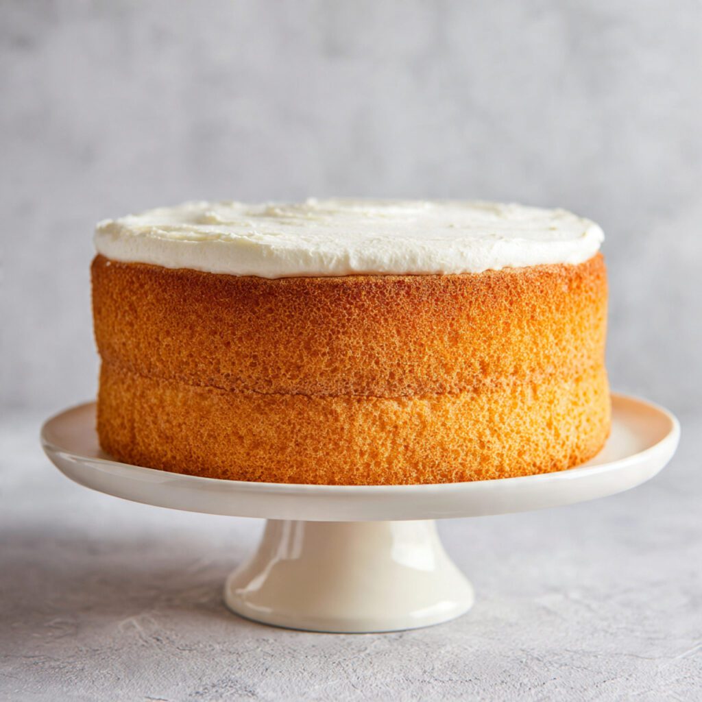 Classic Vanilla Sponge Cake