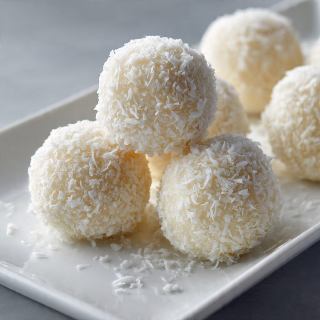 Coconut Condensed Milk Balls