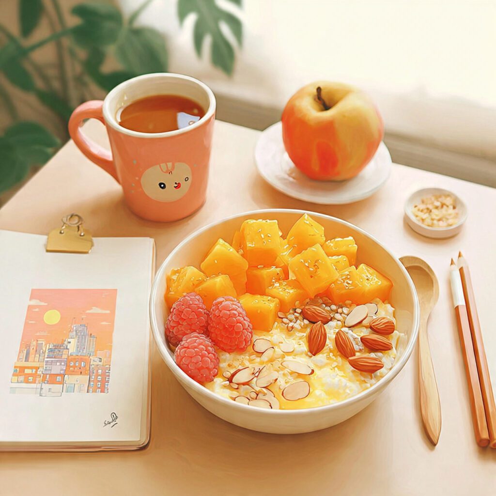 Cottage Cheese & Fruit Bowl