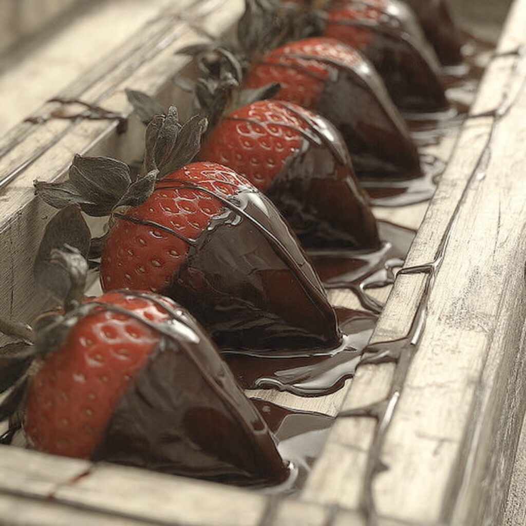 Dark Chocolate Dipped Strawberries