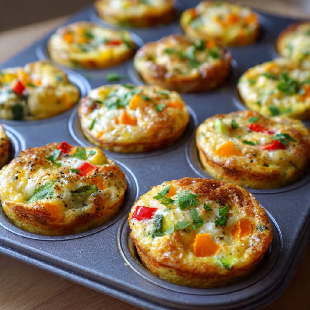 Egg Muffins with Vegetables
