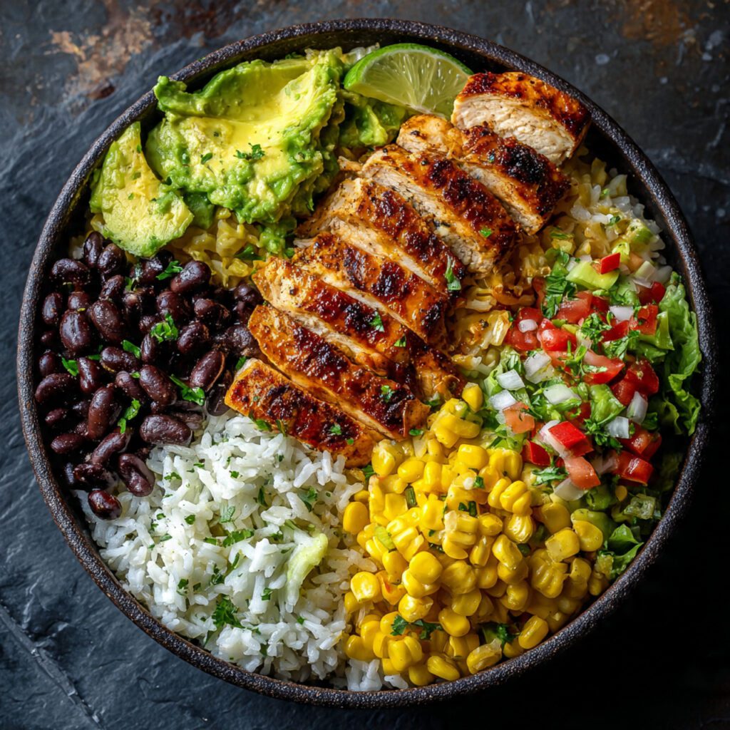 Grilled Chicken Burrito Bowl