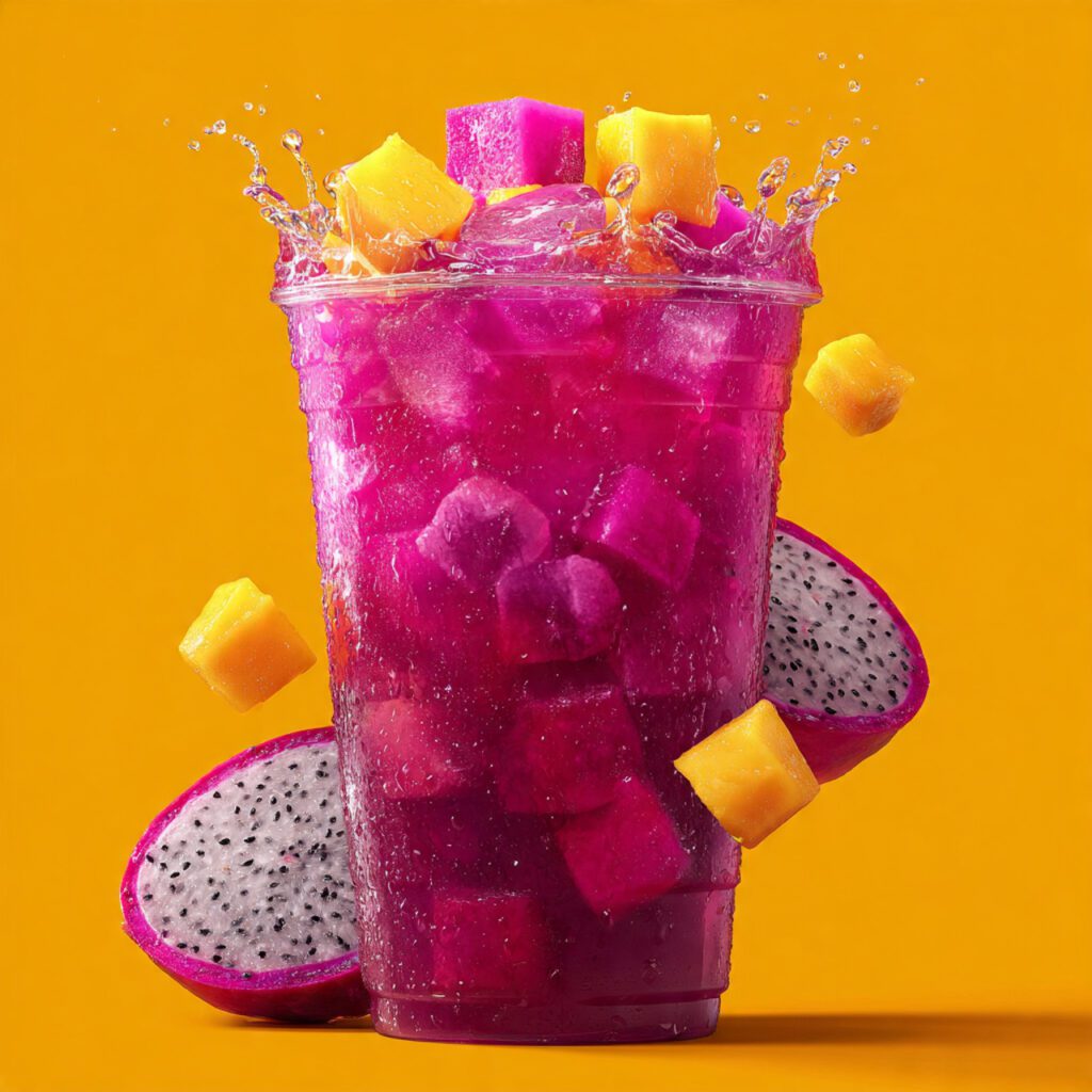  Mango Dragon fruit Refresher