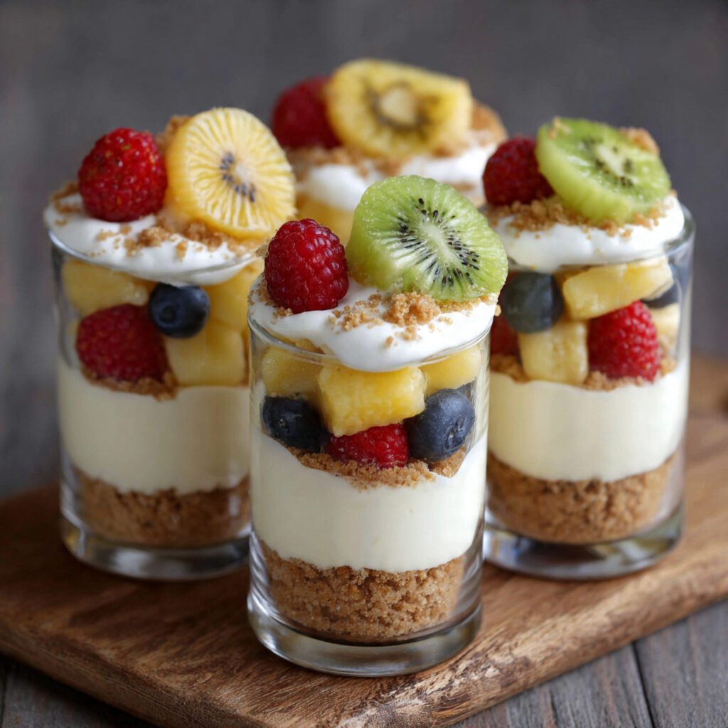 No Bake Cheesecake Cups