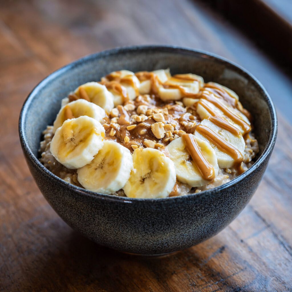 Oatmeal with Peanut Butter & Banana
