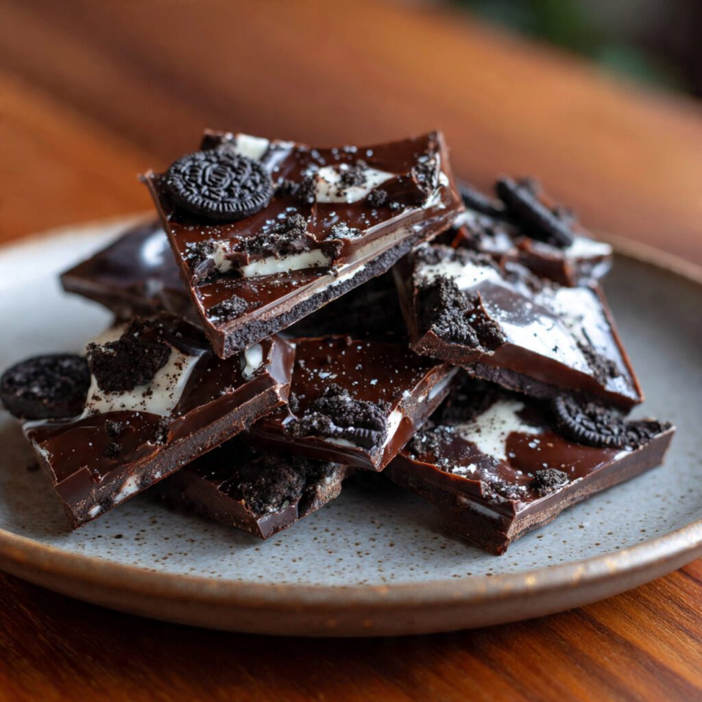Oreo Chocolate Bark