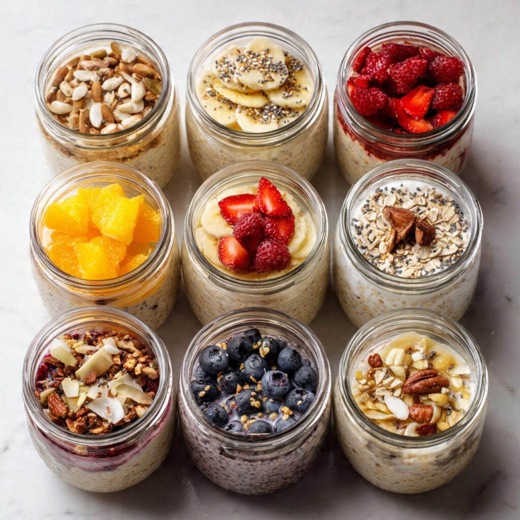 Overnight Oats Jars