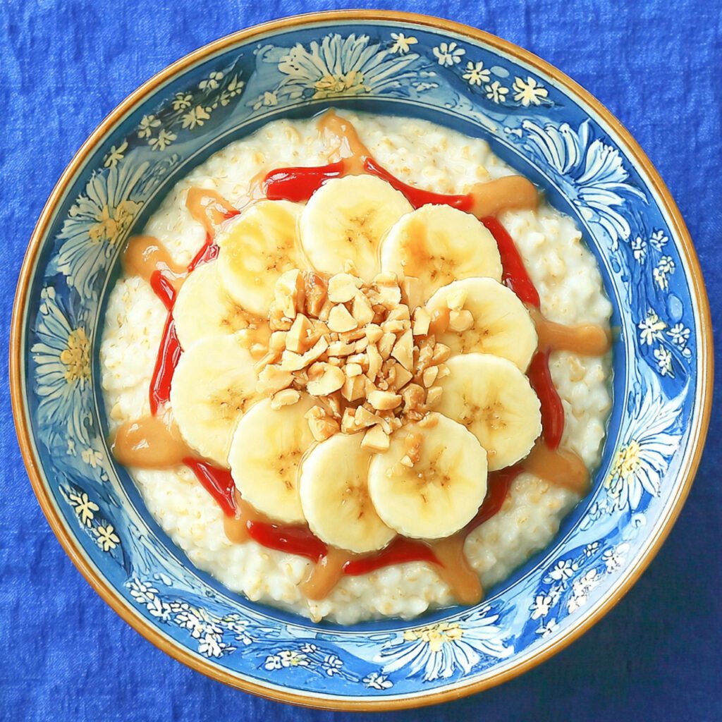  Peanut Butter Banana Oatmeal