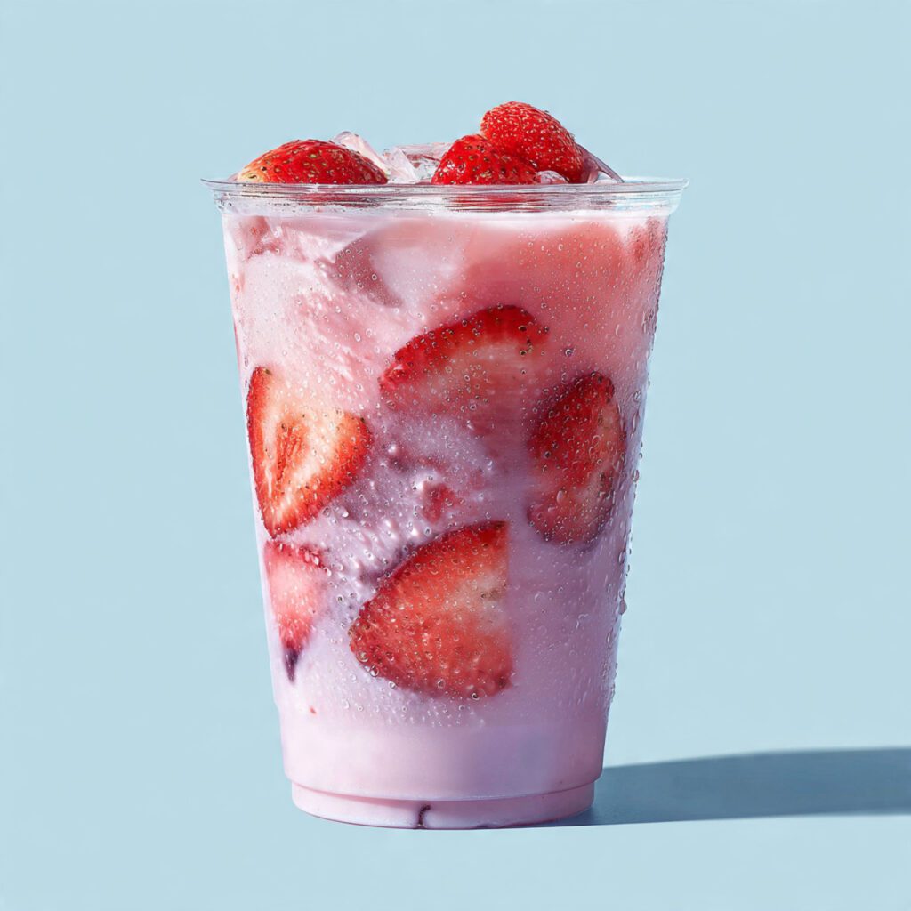 Pink Drink (Strawberry A&ccedil;a&iacute; + Coconut Milk)