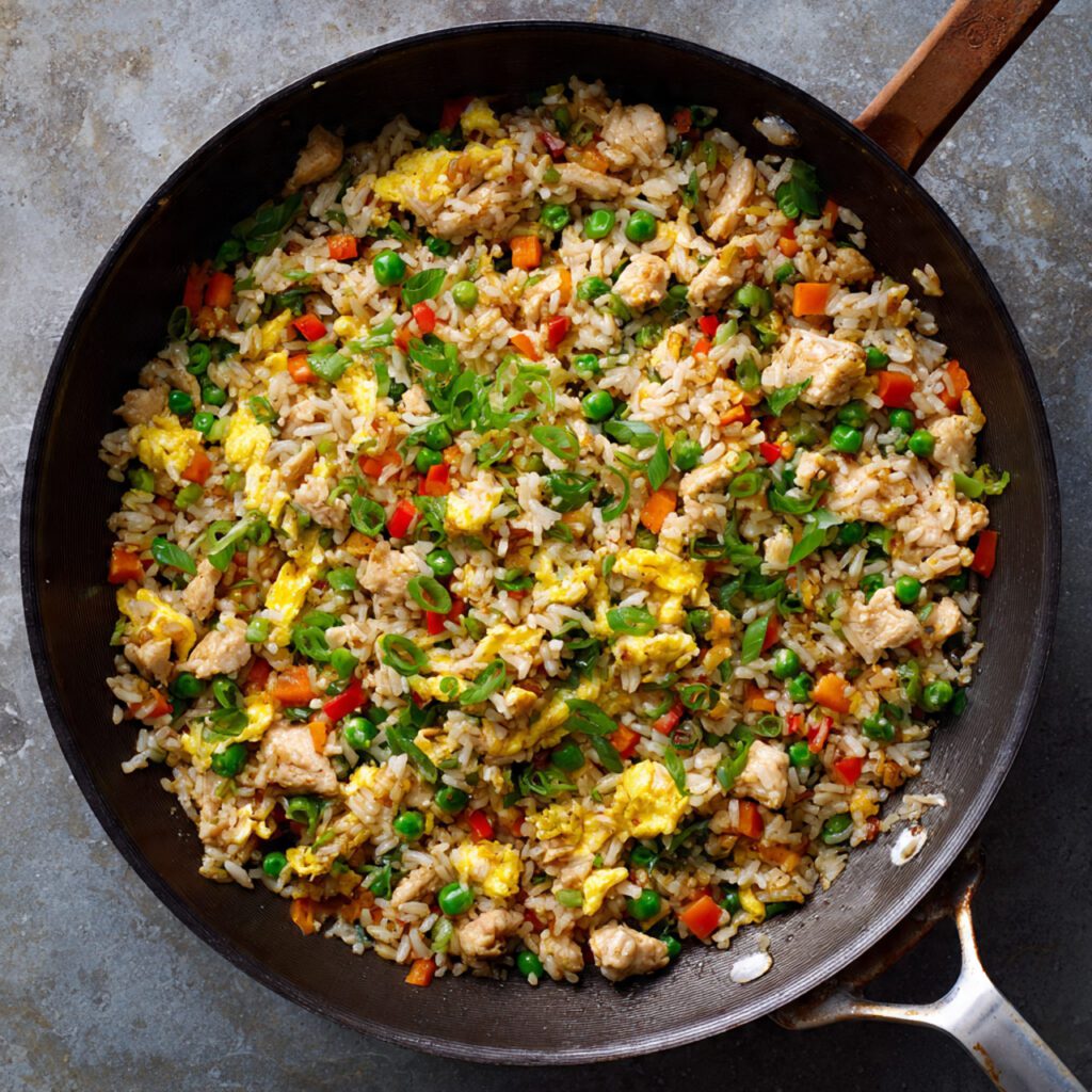 Quick Chicken Fried Rice