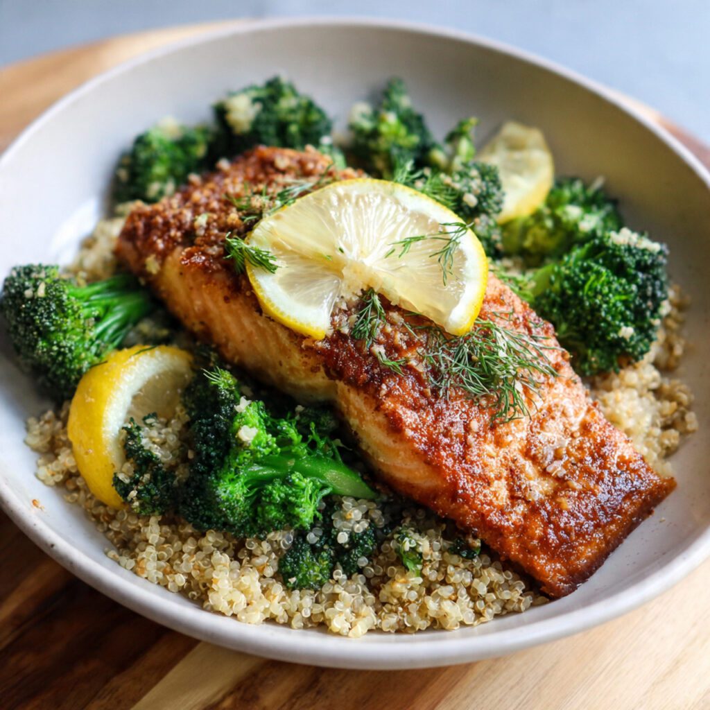 Salmon & Quinoa Power Bowl