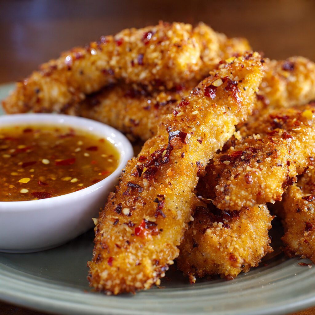 Spicy Air Fryer Chicken Tenders