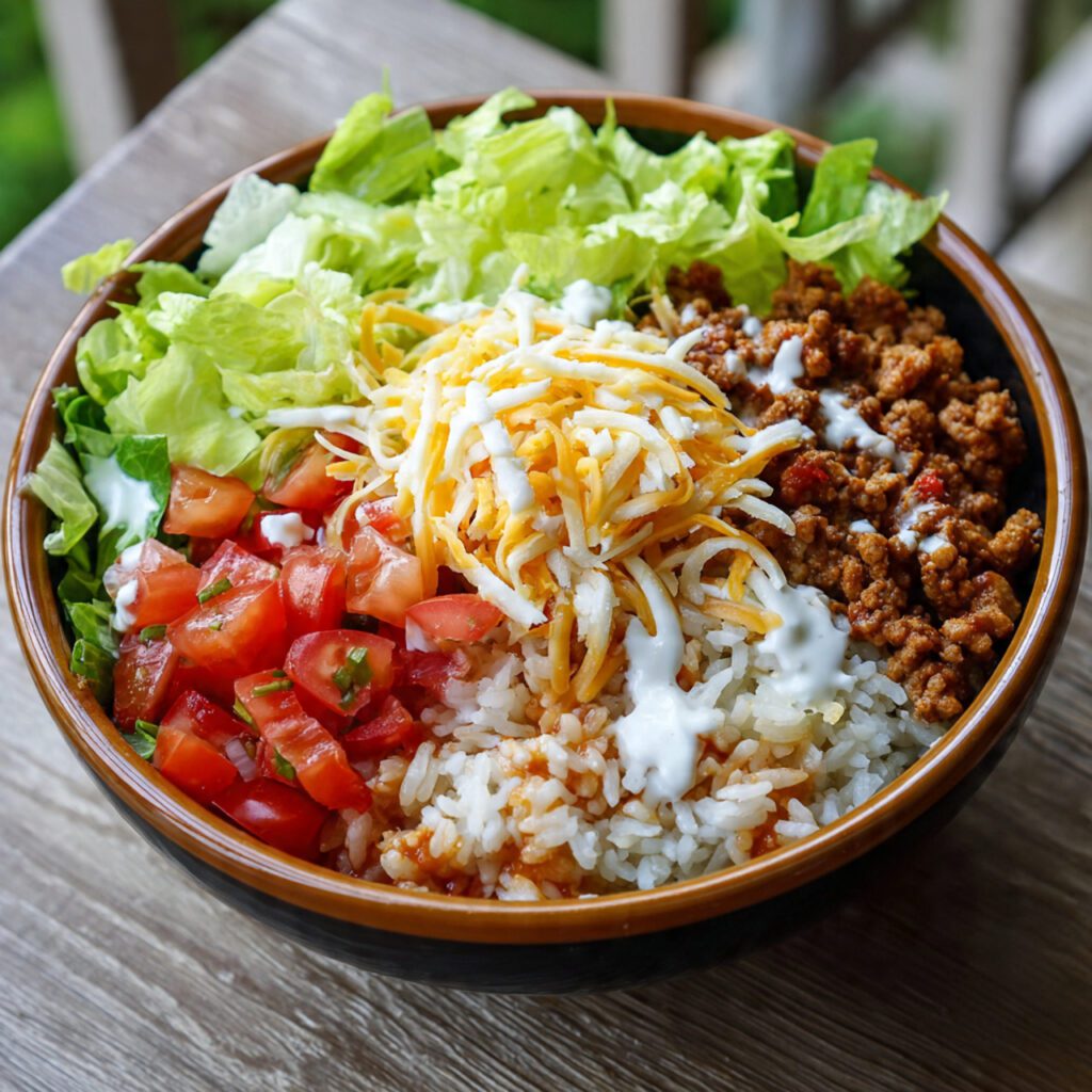 Turkey Taco Bowl