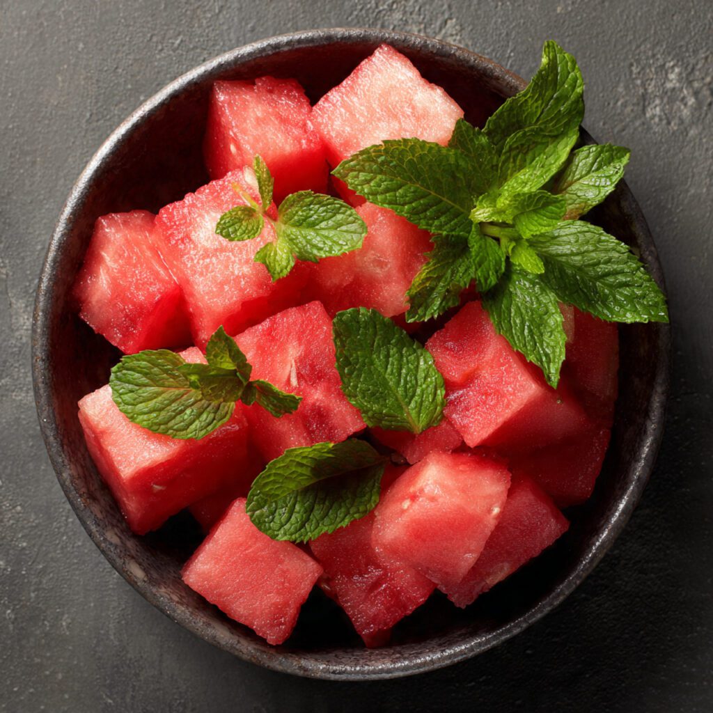 Watermelon & Mint Fruit Bowl