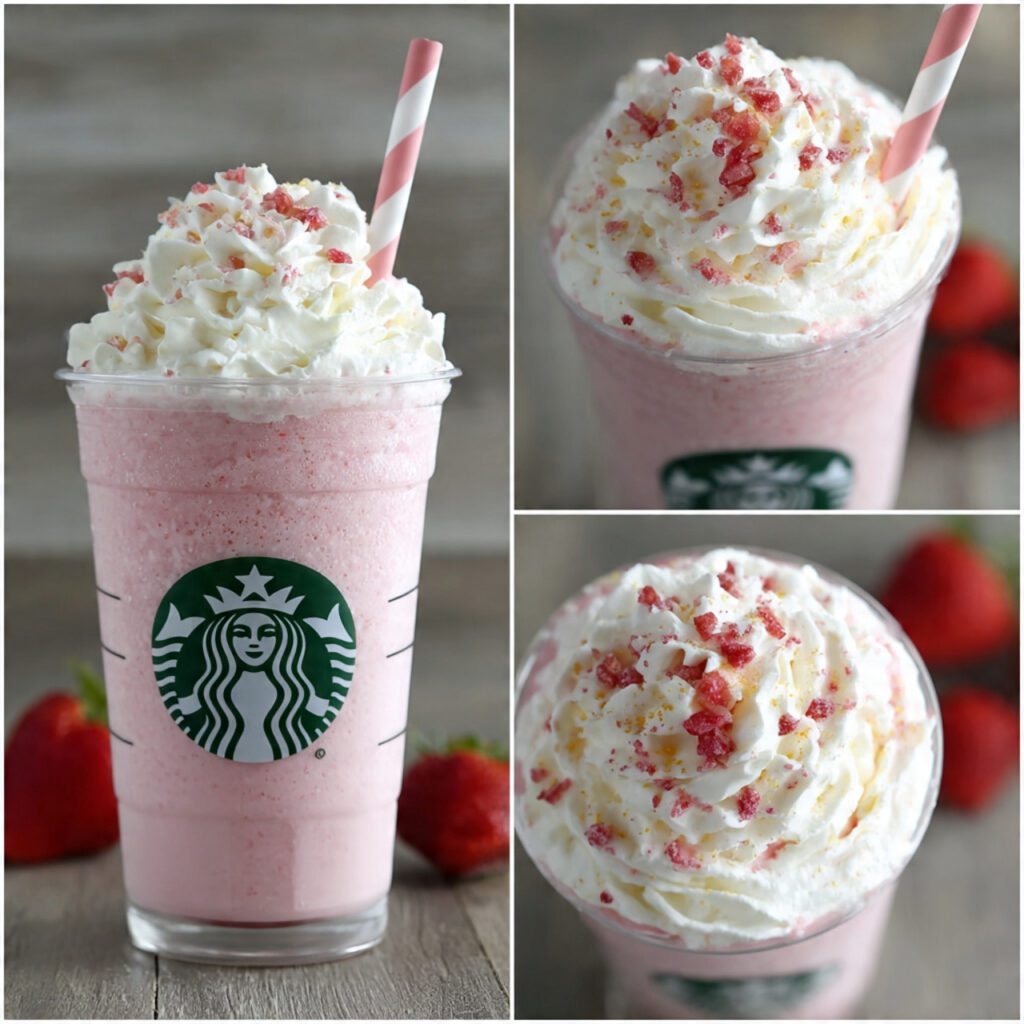 Copycat Strawberry Frappuccino