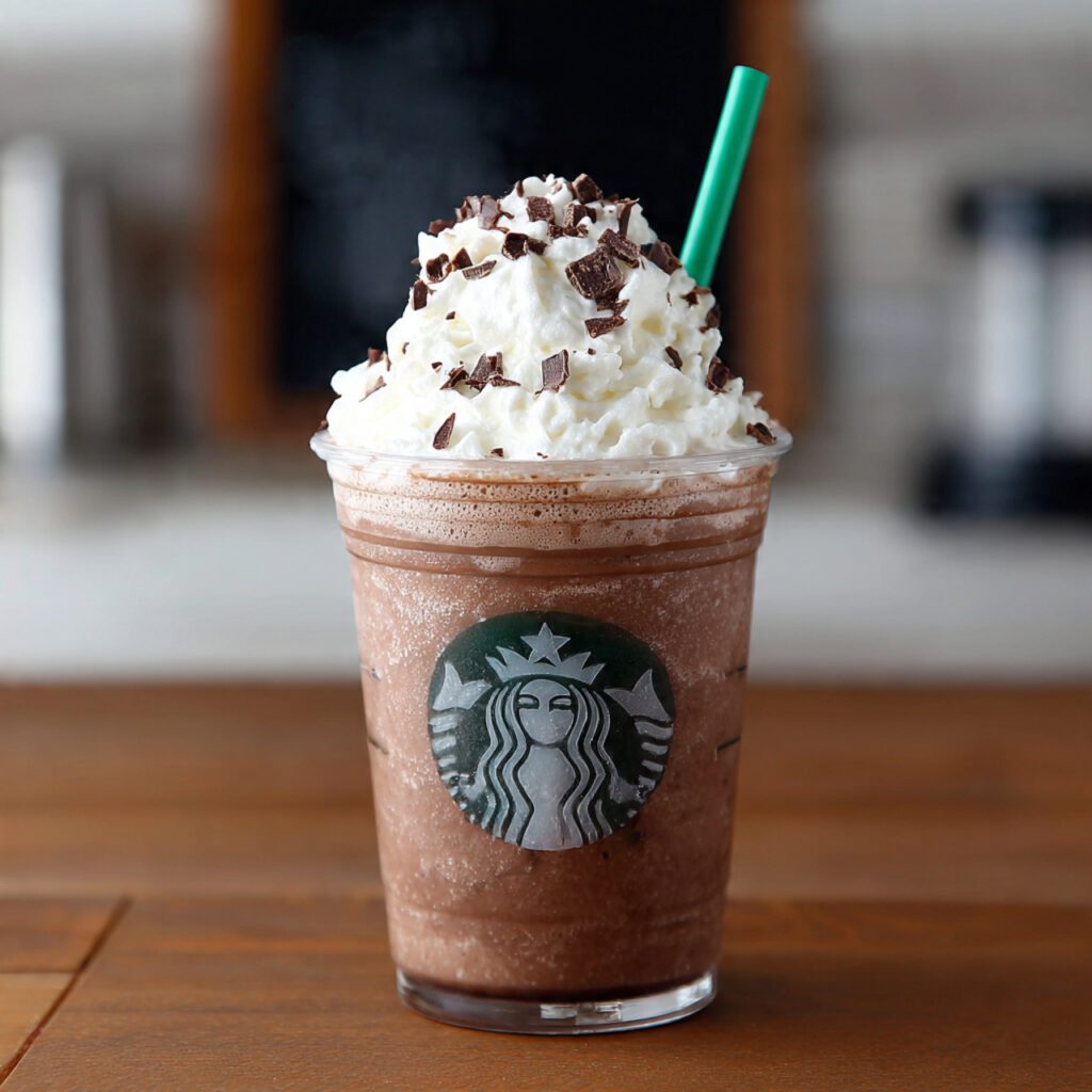 DIY Mocha Frappuccino