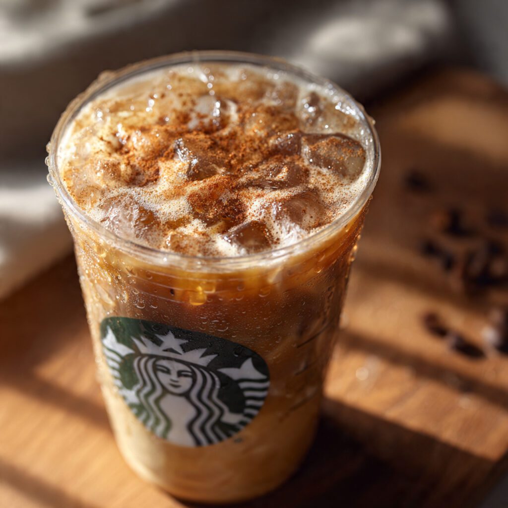 Iced Brown Sugar Oat Milk Shaken Espresso