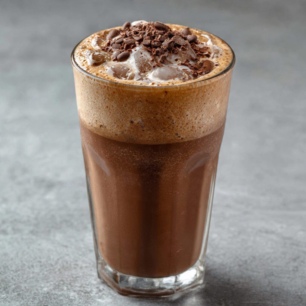 Iced Chocolate Almond Milk Shaken Espresso