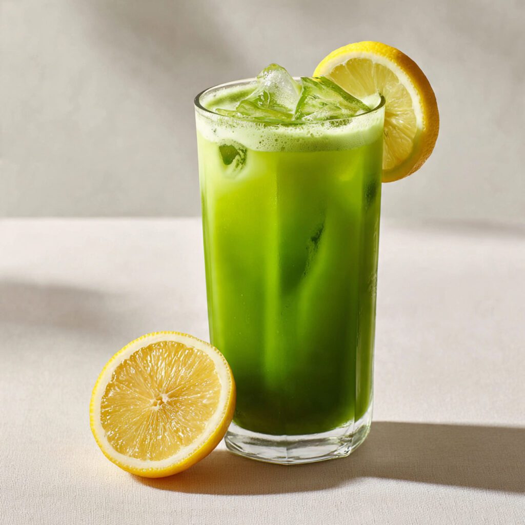 Iced Matcha Lemonade