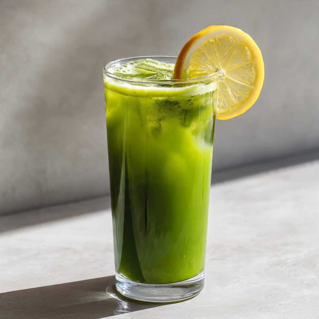Iced Matcha Lemonade