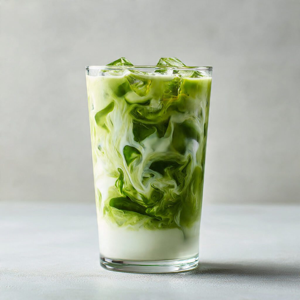 Iced Matcha Tea Latte