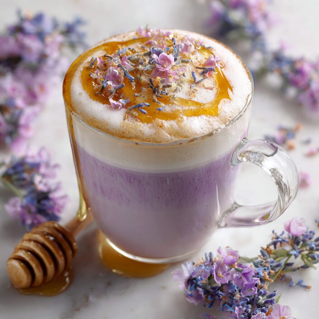Lavender Honey Latte
