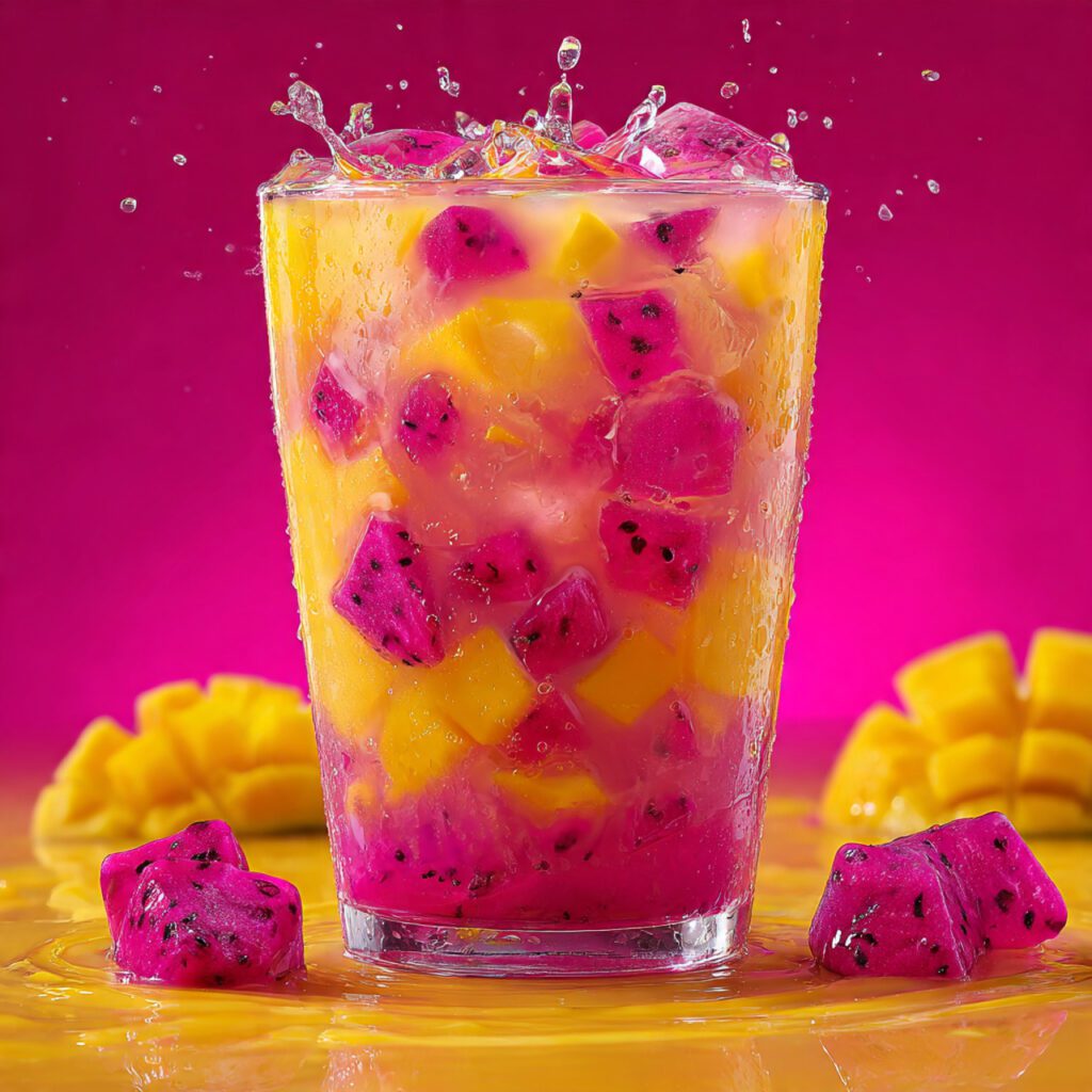 Mango Dragon fruit Refresher