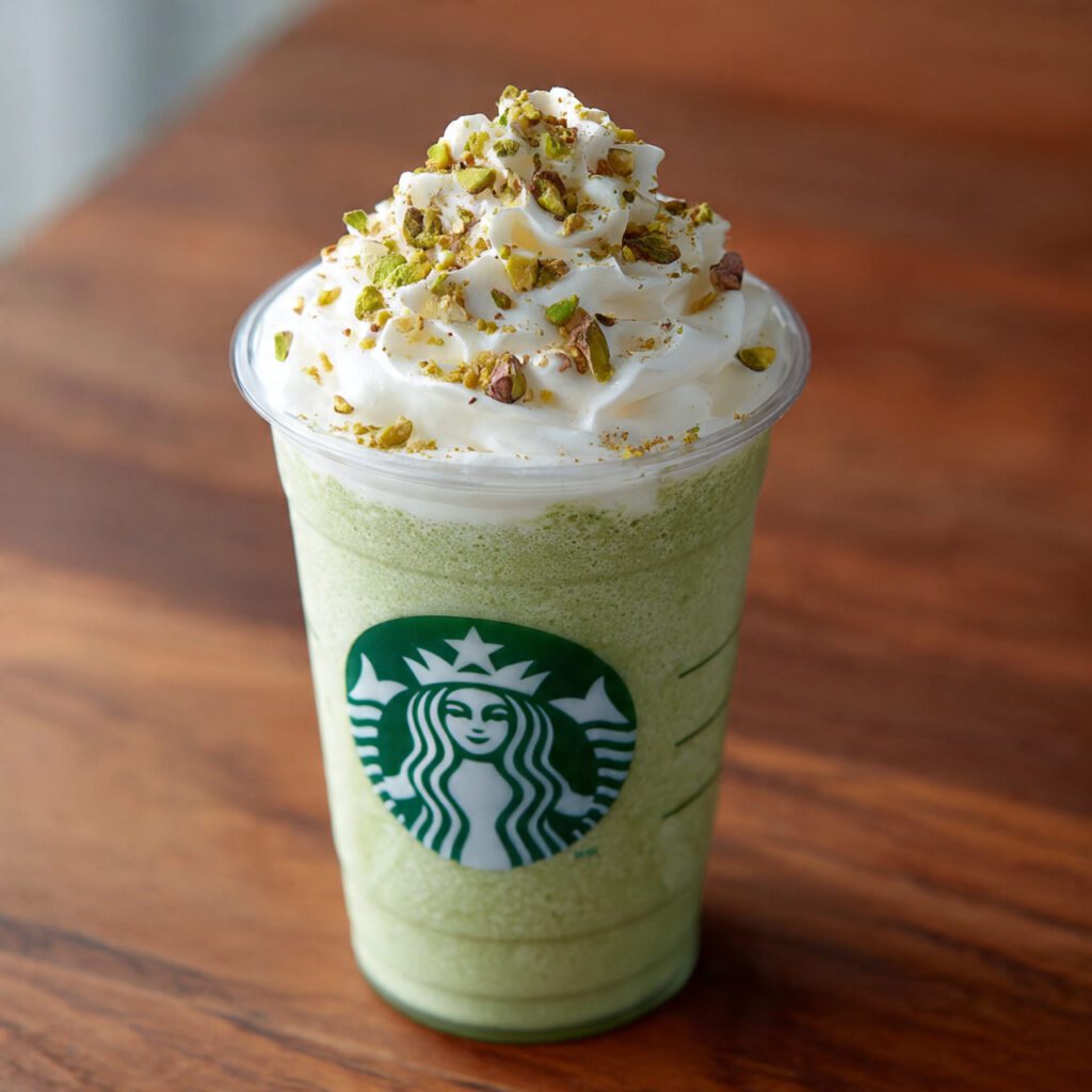 Matcha Pistachio Frappuccino