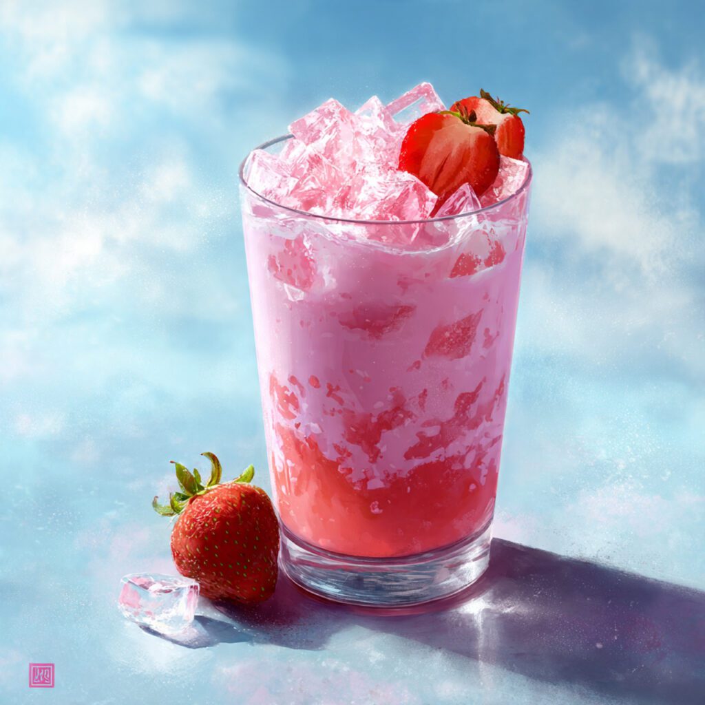 Pink Drink (Coconut Milk + Strawberry Acai)