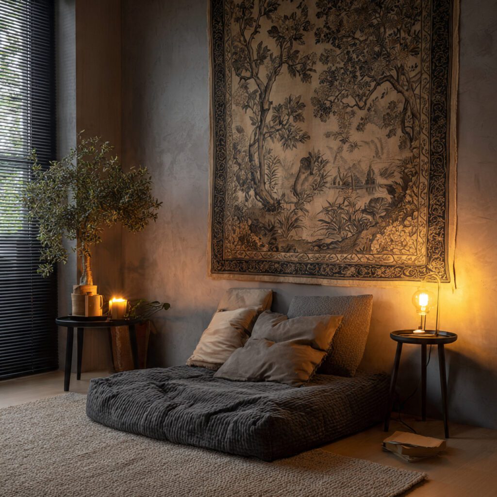 Turn Your Blank Wall Into a Cozy Reading Nook