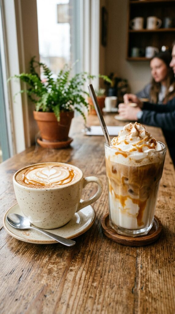 Caramel Latte (Hot or Iced)