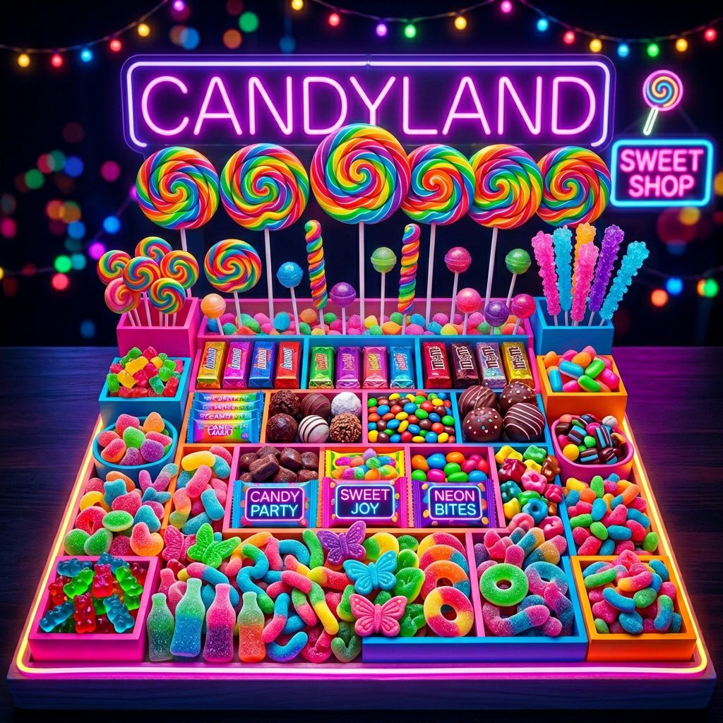 Candy & Childhood Throwback Board Idea