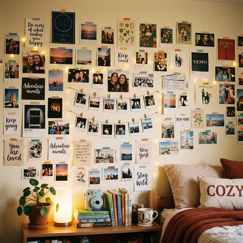 Wall Collage & Photo Grid Room